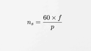 formula velocità di sincronismo
